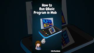 Learn how to run QBASIC program on your mobile 🤔 [upl. by Mont]