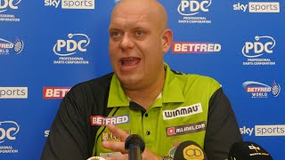 LUKE LITTLER WHO  Michael van Gerwen JOKES following Smith win PREVIEWS HUMPHRIES FINAL [upl. by Frieda]