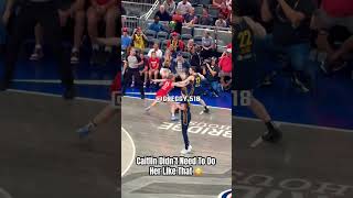 Caitlin Clark had defender falling backwards 😳caitlinclark basketball wnba [upl. by Cirda]