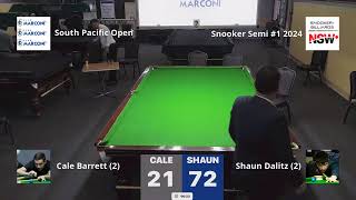 Semi 1 Cale Barrett vs Shaun Dalitz [upl. by Sitarski26]