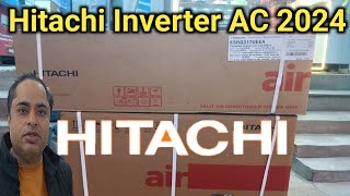 Hitachi inverter AC 2024 Unboxing amp Review [upl. by Erodavlas]