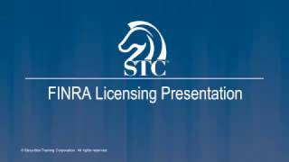 FINRA Licensing Presentation Series 79 and 63 Exam [upl. by Aivitnahs499]