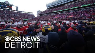 Reporters who attended MichiganOhio State game speak on fight [upl. by Dekeles]