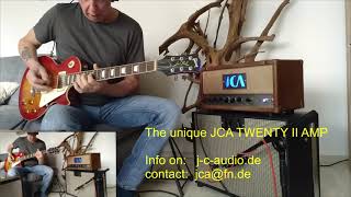 The Beano Sound  Les Paul into the JCA TWENTY II amp [upl. by Skcirdnek480]