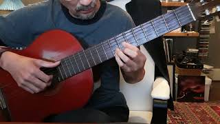 Genesis in Classical Guitar  Undertow with Phil Collins vocal [upl. by Pamelina944]