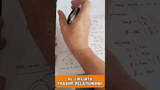 📍part22 RL Circuits and Phasor relationship [upl. by Herahab]