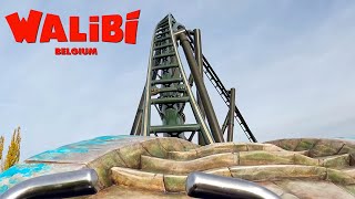 Kondaa Front Seat OnRide POV 4K  Walibi Belgium [upl. by Iahcedrom]