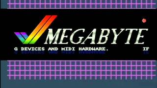 MEGABYTE INC 1986 LEADERBOARD GOLF CRACKINTRO AKA 1ST AMIGA INTRO EVER A500 [upl. by Salohcim293]