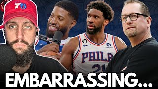 Paul George and Joel Embiid are WASHED and Nick Nurse has CTE Jared McCain is good [upl. by Kathi]