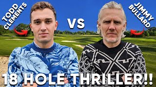 Todd Clements WANTS REVENGE…Does He Get it  Tour Pro Todd Clements v Scratch Golfer Jimmy Bullard [upl. by Cocks]