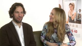 Paul Rudd and Leslie Mann Interview  This is 40 [upl. by Ayrad46]