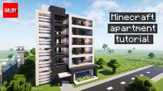 How to build an apartment building in Minecraft [upl. by Yerot]