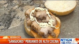 La Lucha Sanguchería Criolla la apuesta gastronómica peruana que llega a Colombia [upl. by Ruberta468]