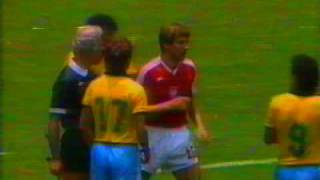 Copa do Mundo 1986  Oitavas de Final  Brasil 4 x 0 Polônia [upl. by Beitz871]