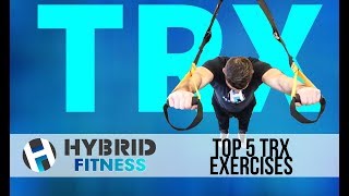 What are the BEST TRX Exercises  Top 5 TRX Exercises [upl. by Odnuges57]