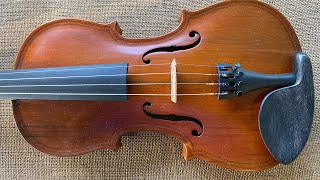 SOLD Old Maggini Violin 1211 DARK POWERFUL Tone Take a listen [upl. by Isaacs]