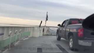 Driving onto the Lake Champlain ferry from Plattsburgh NY [upl. by Johnathan]