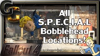 Fallout 4  All SPECIAL Bobblehead Locations  Easy Stat Points [upl. by Dugaid]