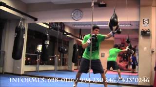 Entrenando en la pera cielo tierra 🥊 Clases de Boxeo para principiantes [upl. by Eadnus831]