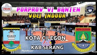 PORPROV VI BANTEN PUTRA ‼️KAB SERANG VS KOTA CILEGON [upl. by Leirbaj313]