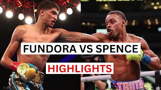 Errol Spence Jr vs Sebastian Fundora Highlights amp Knockouts [upl. by Anahsar286]