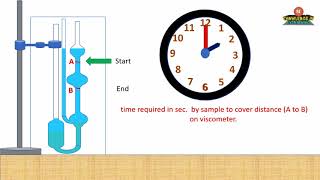 Viscosity determination with animation [upl. by Kristi366]