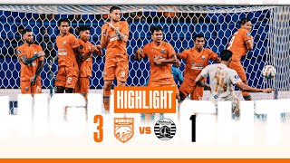 Tiga Poin Perdana Tahun 2024  Highlight Borneo FC vs Persija Jakarta [upl. by Gage]