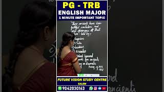 PG TRB  ENGLISH  1 MINUTE IMPORTANT QA [upl. by Peggir759]