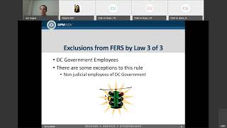 Federal Employees Retirement System FERS Overview  2020 OPM Virtual Benefits Training Event [upl. by Aranaj]