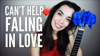 Cant Help Falling In Love EASY ❤ Ukulele Tutorial [upl. by Nerehs]