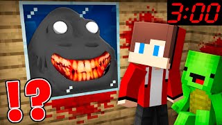 Why SCARY ADULT POU ATTACK JJ and Mikey at Night in Minecraft Challenge  Maizen [upl. by Mayfield]