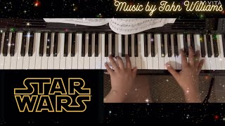 “Star Wars” Main Theme 1977🌟🚀💫  pianocover maythe4thbewithyou [upl. by Orsa]