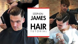 Stephen James Hair  Skin fade undercut hairstyle [upl. by Otilopih]