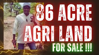 86 Acre Agriculture land for SALE  South Tamilnadu [upl. by Atnuahs176]