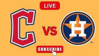 Cleveland Guardians Vs Houston Astros Live Match Scores [upl. by Iggie]