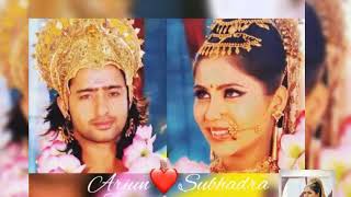 arjun subhadra mahabharat dill me ho tum shaheer sheikh veebha anand [upl. by Berlinda]