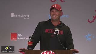 Kalen DeBoer speaks after his first win at Alabama [upl. by Packer]