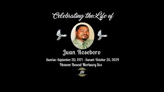 Celebrating the Life of Juan Roseboro [upl. by Noryt]