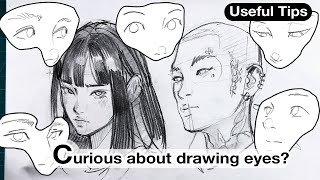 Eye Drawing Tips  Free Talk amp Sketch [upl. by Anaillil689]