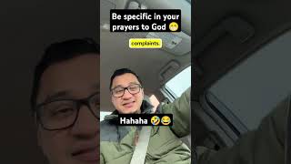 Be Specific in your prayers to God 😁 hopemelaka funny fyp shorts shortsvideo memes viral [upl. by Leahcimrej]