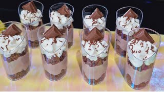 Coco Pops Dessert Shots No Bake Mini Dessert Cups [upl. by Koenig213]