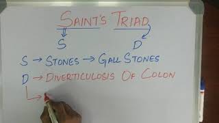 MEDICAL MNEMONIC POCKET SAINTS TRIAD [upl. by Idurt]