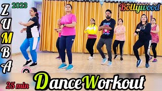 25Mins Fun Bollywood Dance Workout  Feel Energetic in 10 Days  Zumba Fusion  Dance Routine🔥 [upl. by Noak]