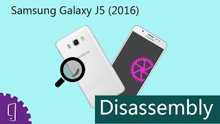 Samsung Galaxy J5 2016 Disassembly [upl. by Ardnasil]