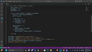 Password Generator  Oasis Infobyte  Internship  Task 3 [upl. by Ezequiel]