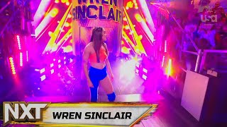 Wren Sinclair Entrance  WWE NXT February 20 2024 [upl. by Schnabel2]