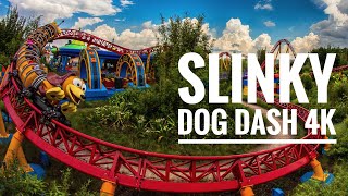 Slinky Dog Dash Toy Story Land at Disneys Hollywood Studios [upl. by Coffey]