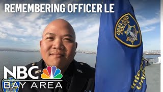 Oakland police officer shot killed in the line of duty [upl. by Sammer]