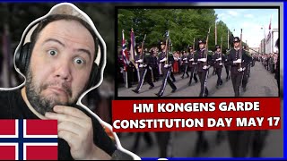 17 Mai 2018 HM Kongens Garde  His Majesty the Kings Guard  Constitution Day May 17 Reaksjon 🇳🇴 [upl. by Jaquiss]