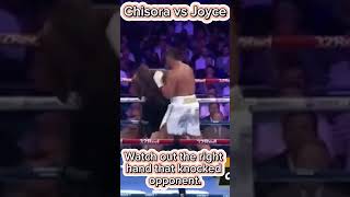 Chisora vs Joyce  Knockdown boxingmatch everyone short knockoutpower fypシ゚ [upl. by Navak]